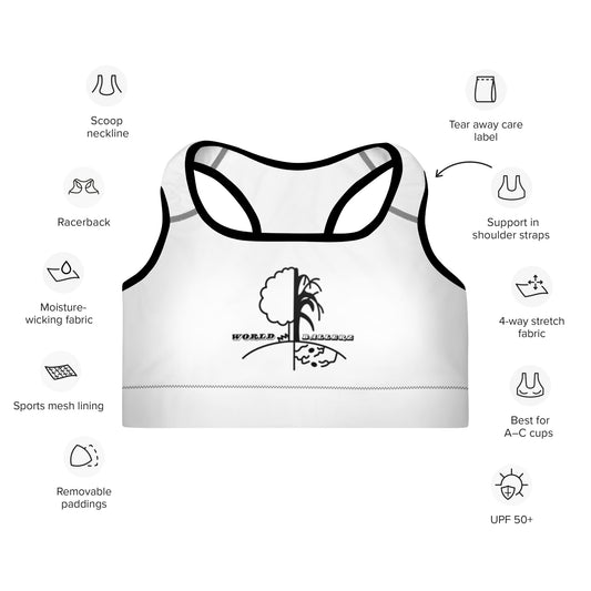 BALLERZWORLD Padded Sports Bra!!