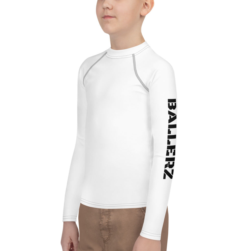 BALLERZWORLD Youth Rash Guard!!