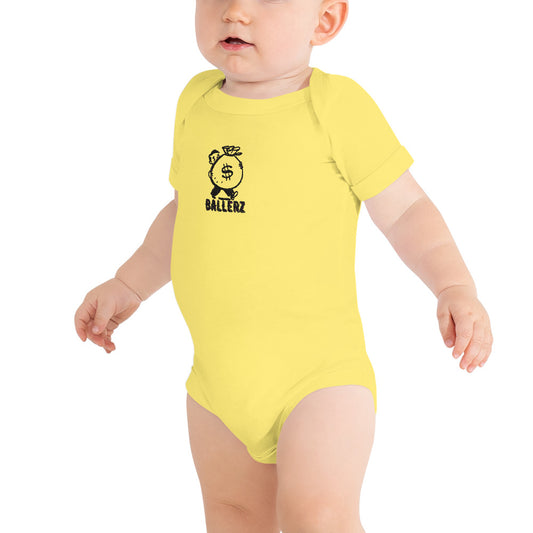 BALLERZWORLD Baby short sleeve one piece!!