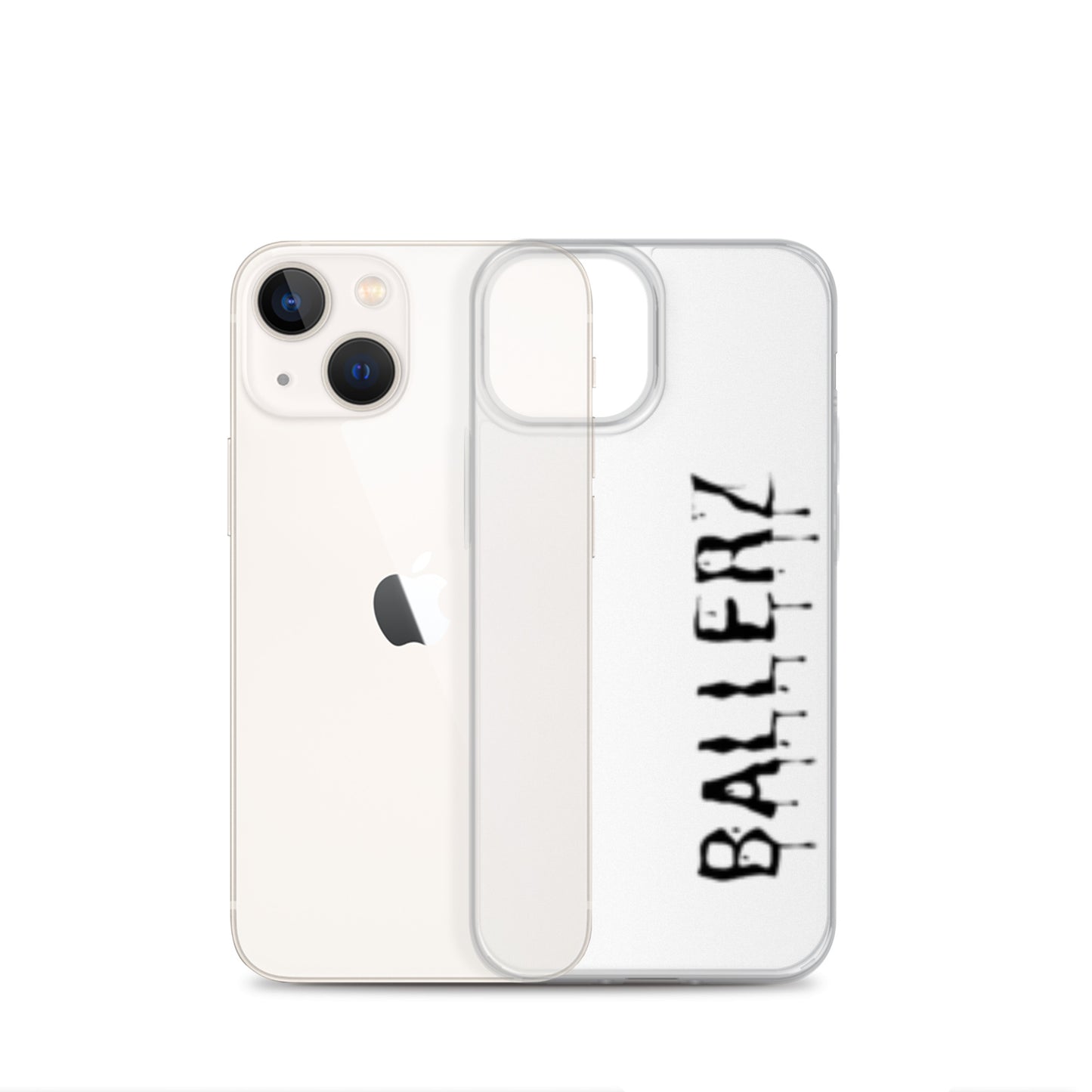 BALLERZWORLD Clear Case for iPhone!!