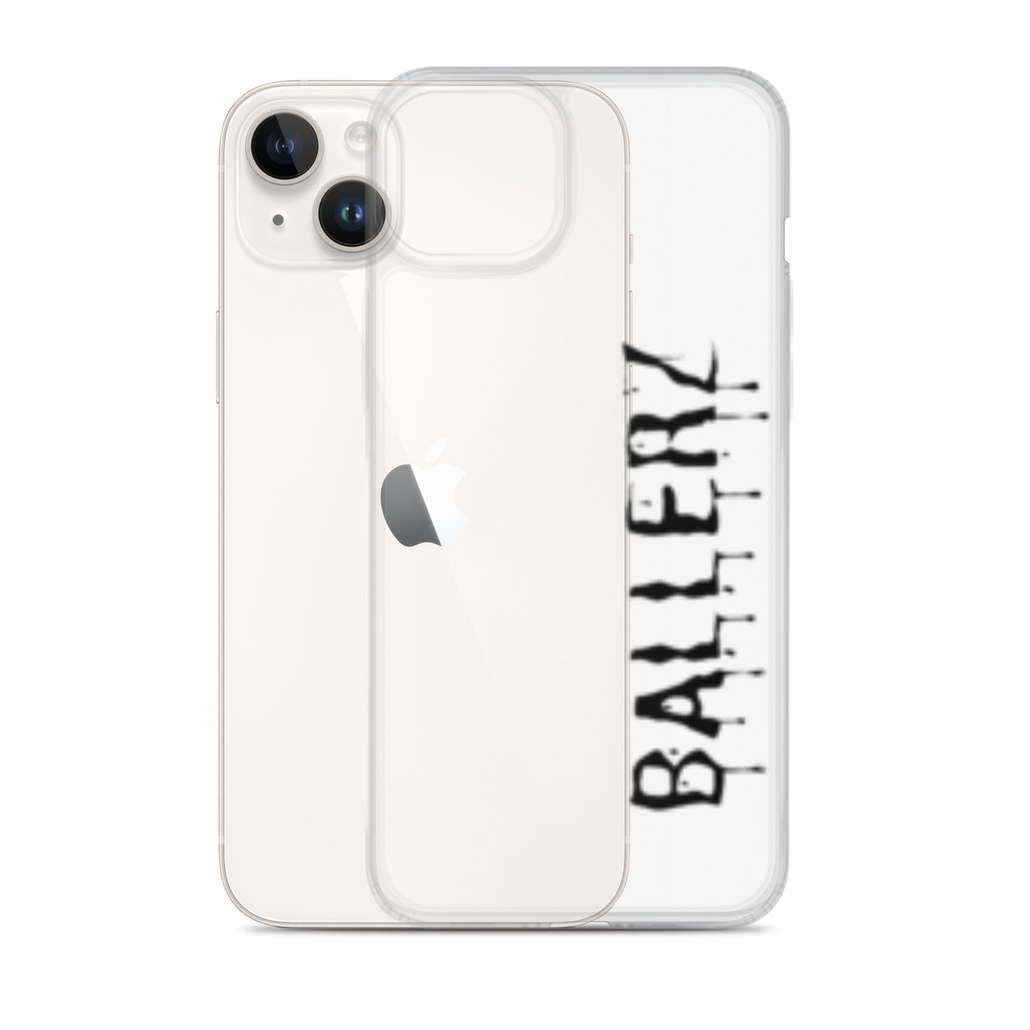 BALLERZWORLD Clear Case for iPhone!!