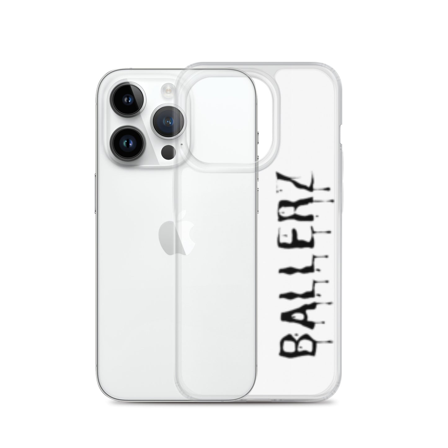 BALLERZWORLD Clear Case for iPhone!!