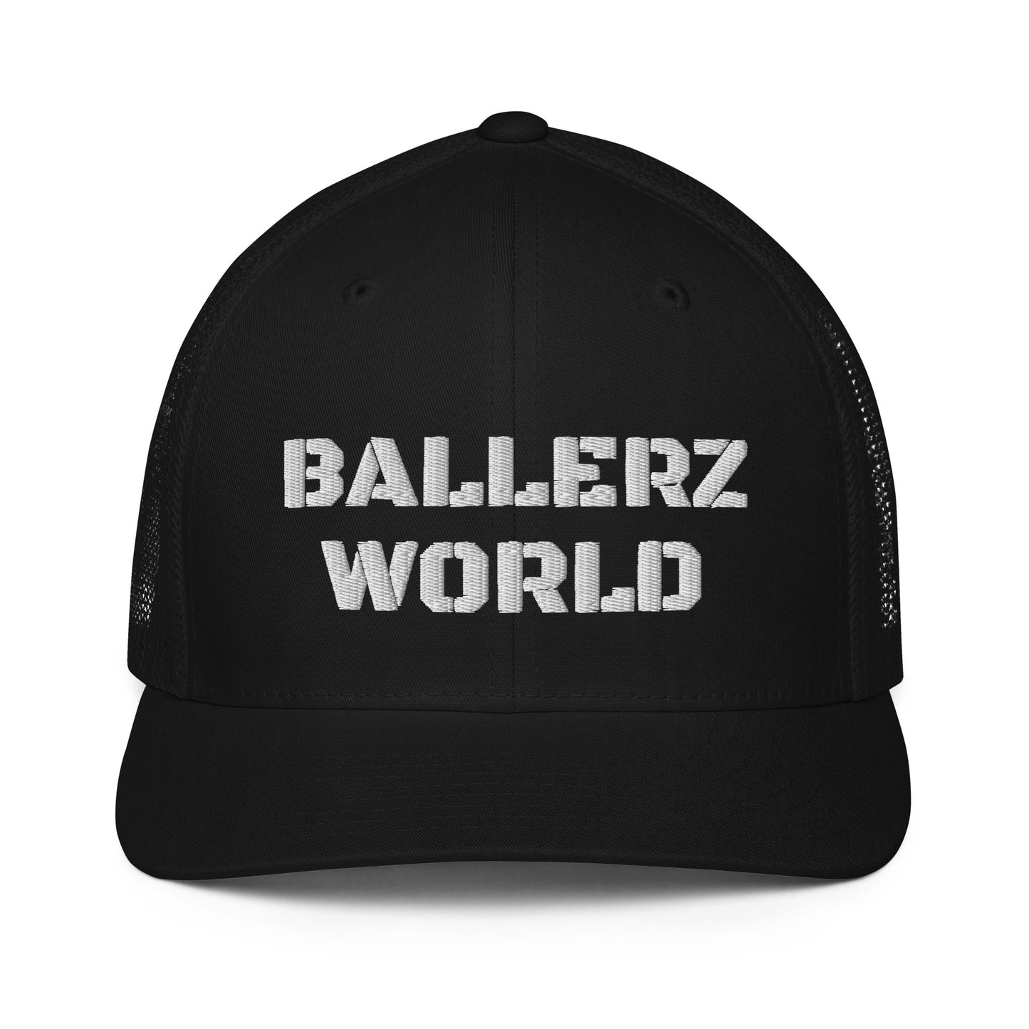 BALLERZWORLD Closed-back trucker cap!!