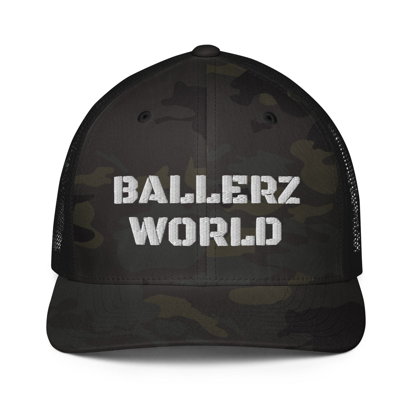 BALLERZWORLD Closed-back trucker cap!!