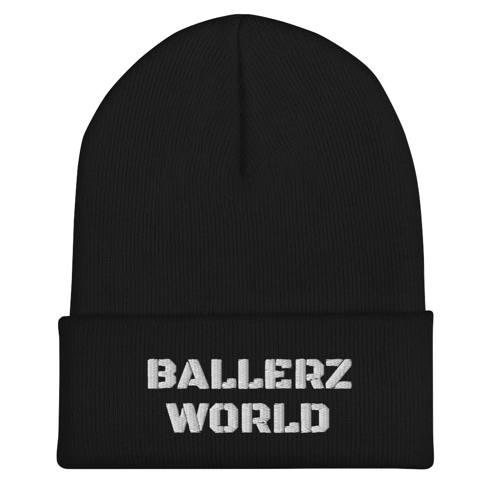 BALLERZWORLD Cuffed Beanie!!