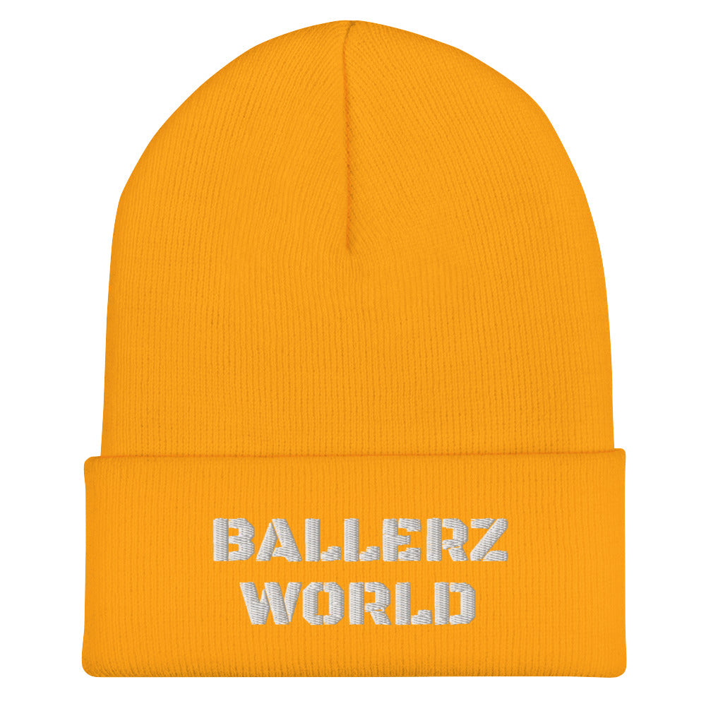 BALLERZWORLD Cuffed Beanie!!