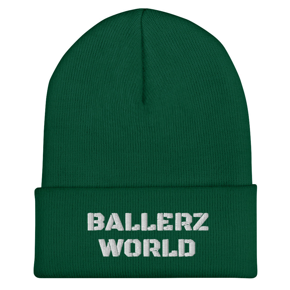 BALLERZWORLD Cuffed Beanie!!