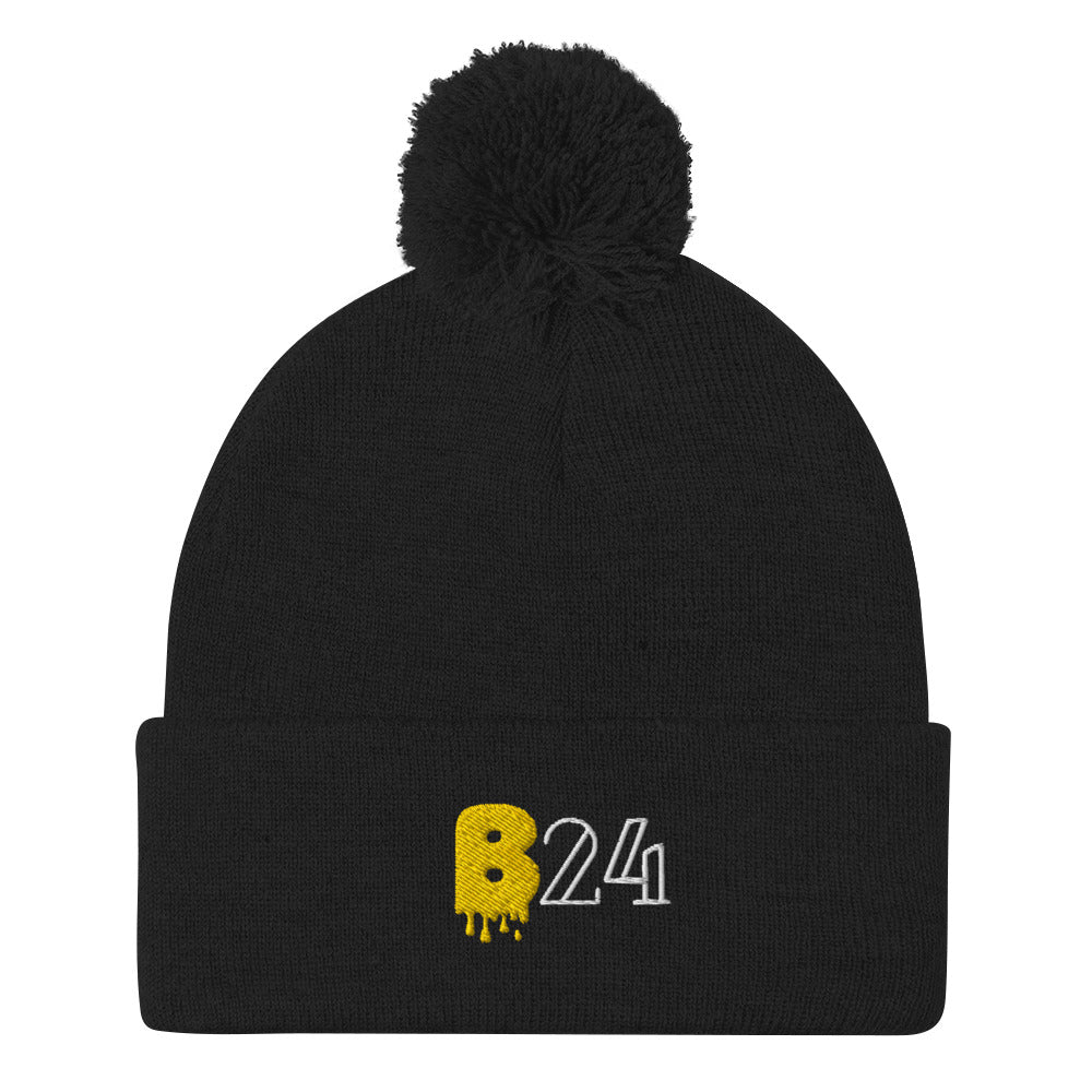 BALLERZWORLD B-24 Pom-Pom Beanie!!