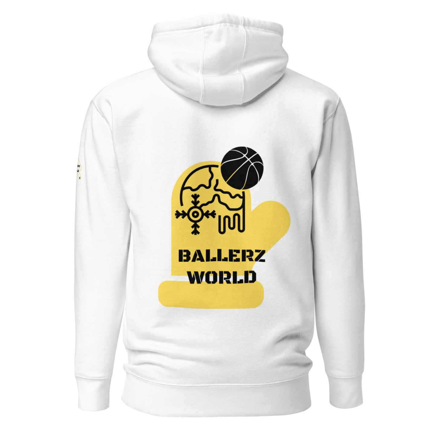 BALLERZWORLD YELLOW MITTEN Hoodie!!